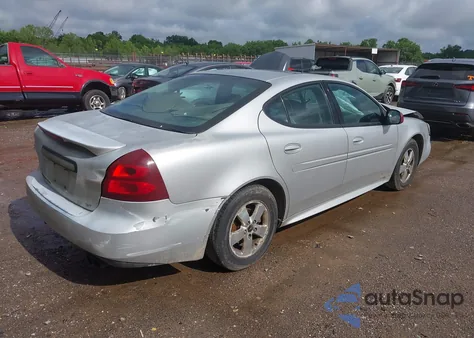 2005 Pontiac Grand Prix Gt из США, поврежденный, VIN 2G2WS522851146114